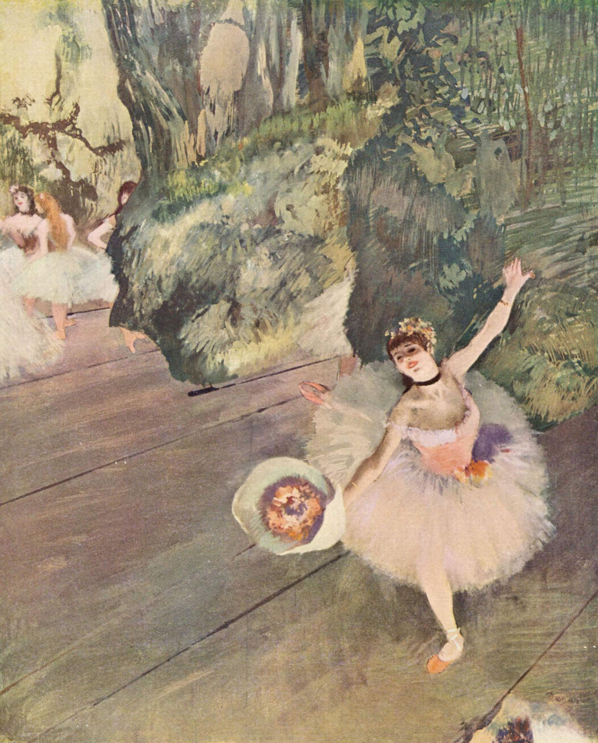 Degas Painting of Little Dancers