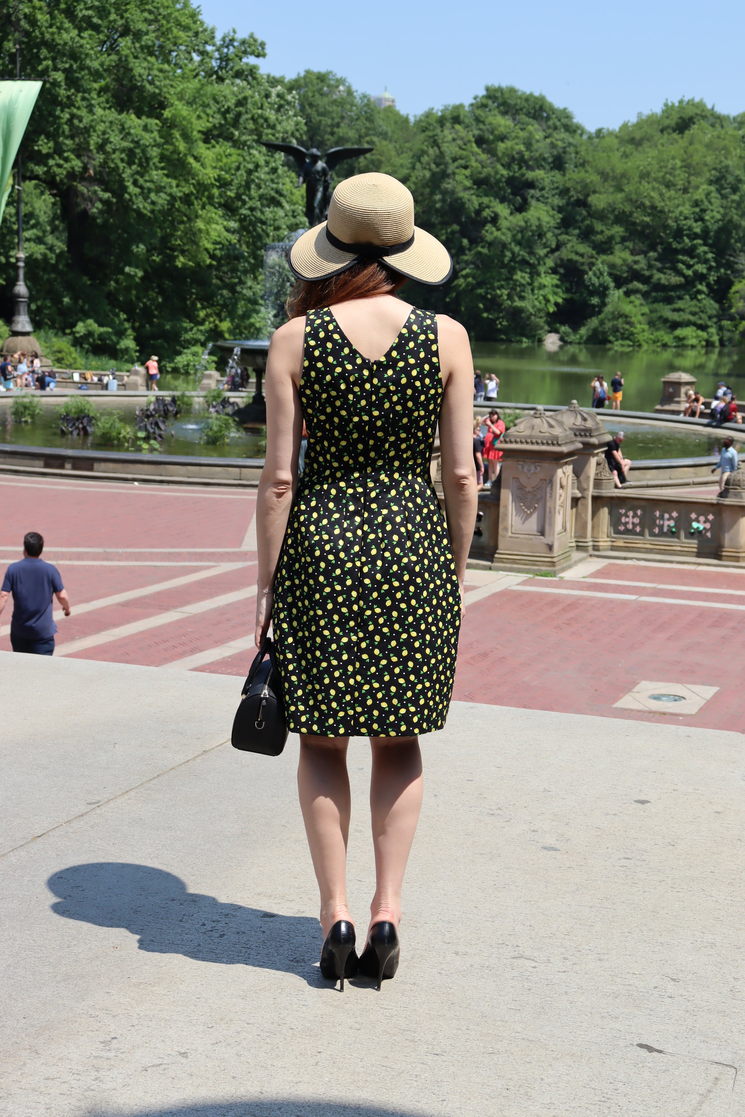 Little Black Lemon Dress – Shari Tata