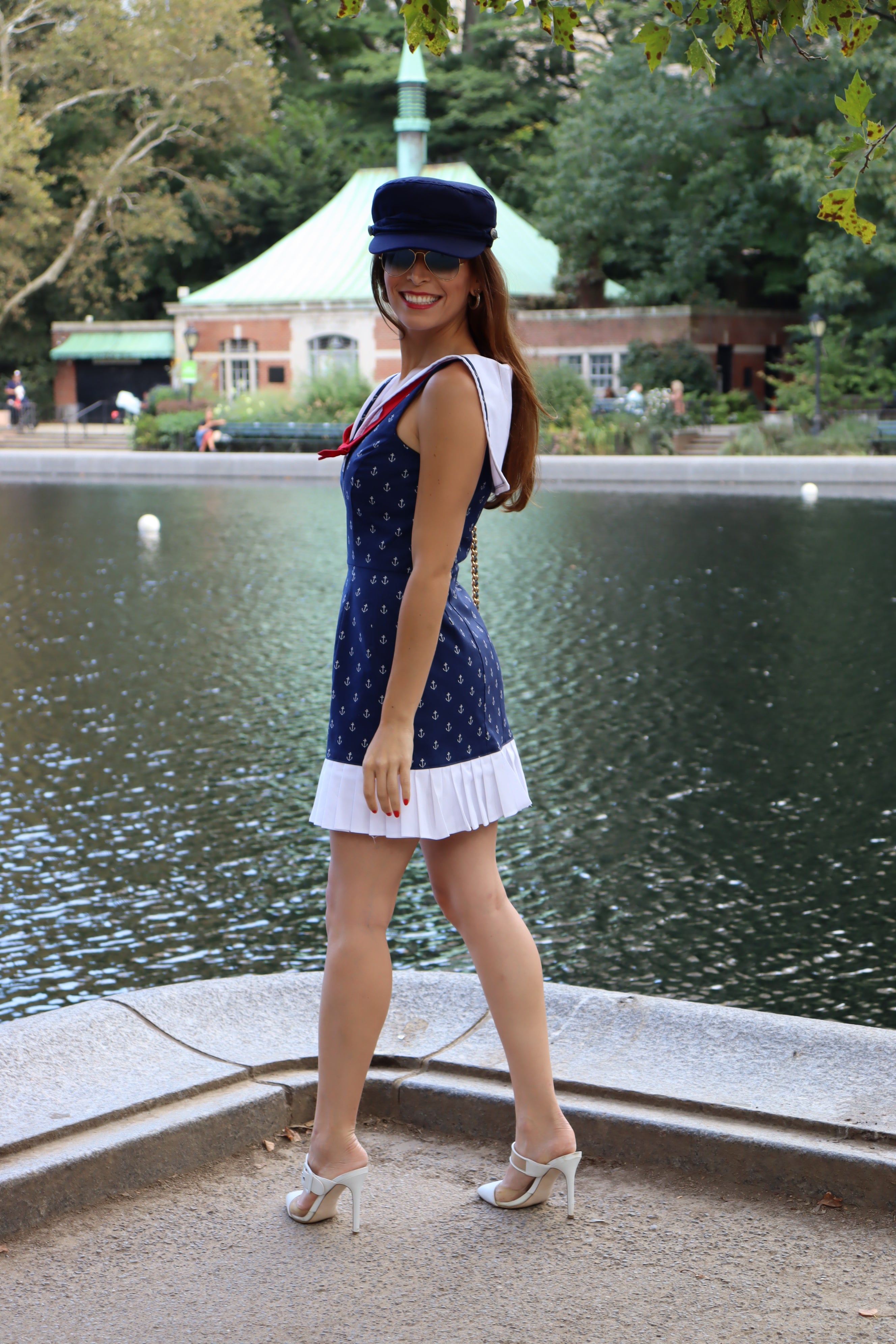 Classic Navy Dress